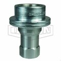 Dixon DQC HS Interchange Steam Female Coupler, 3/8-18 Nominal, Female NPTF, 303 Stainless Steel 3HSF3-S